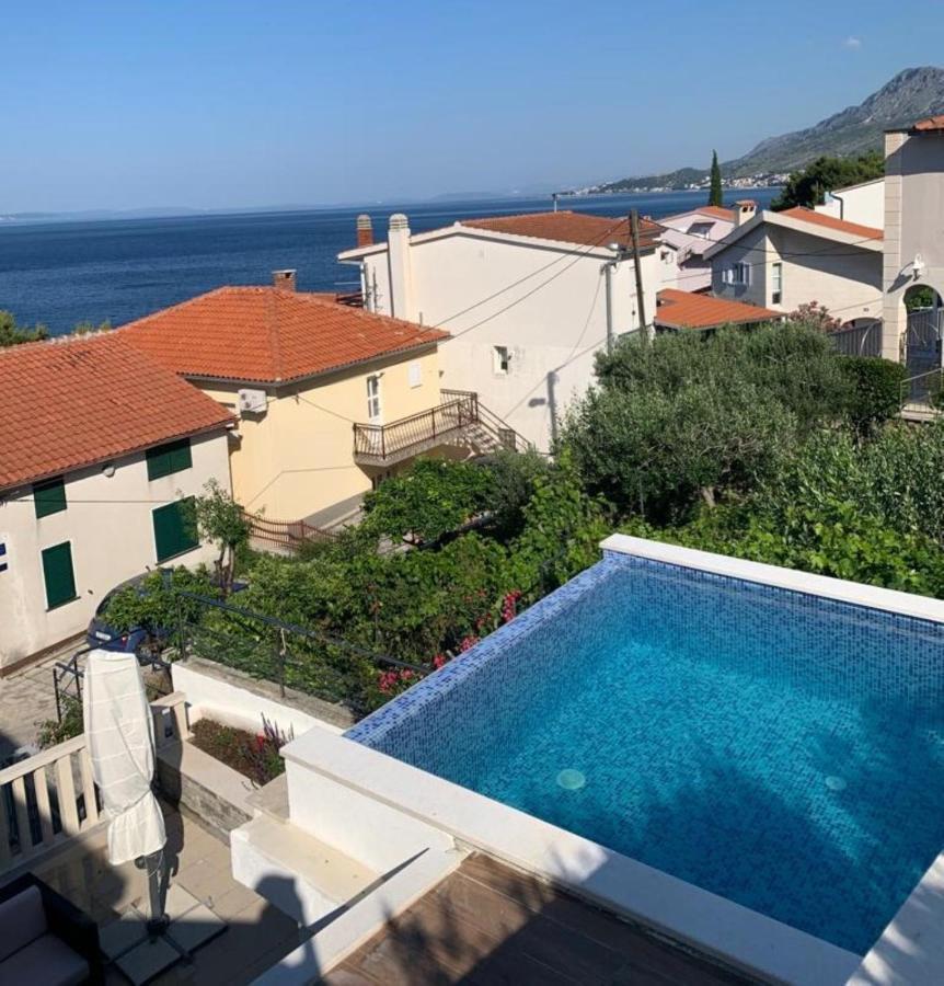 Apartments With Pool Vrdoljak Omiš Exteriör bild