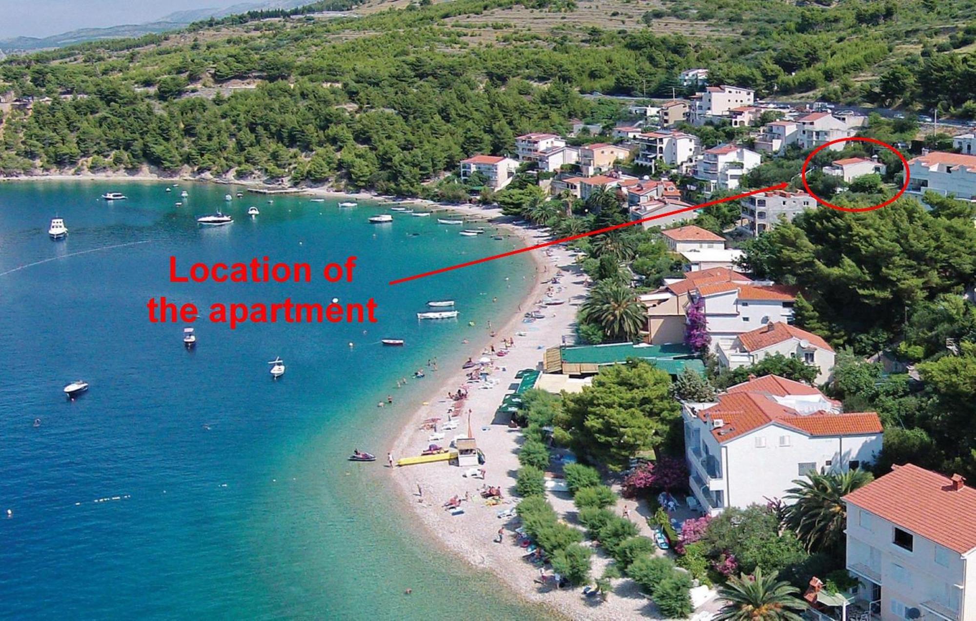 Apartments With Pool Vrdoljak Omiš Rum bild