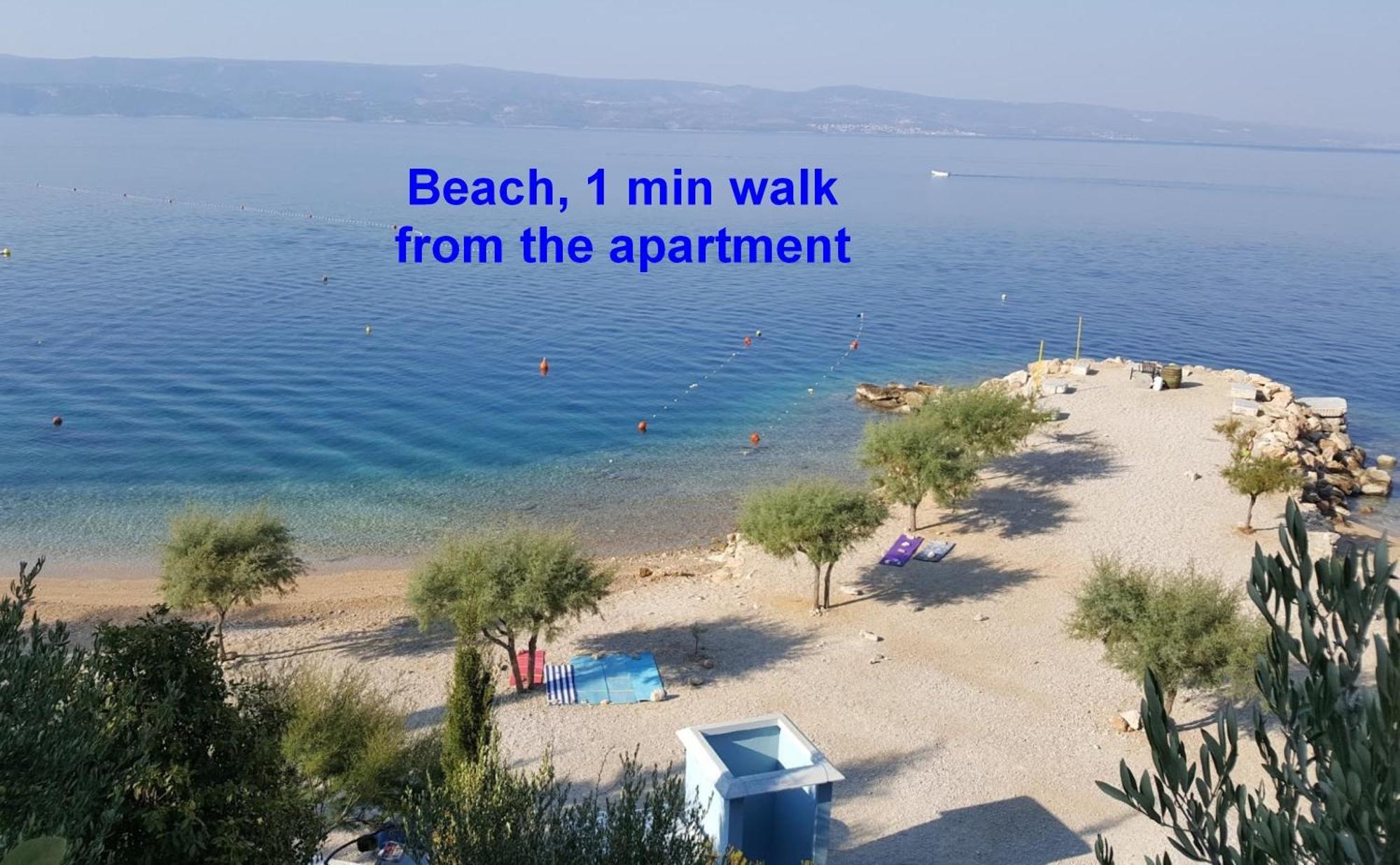 Apartments With Pool Vrdoljak Omiš Rum bild